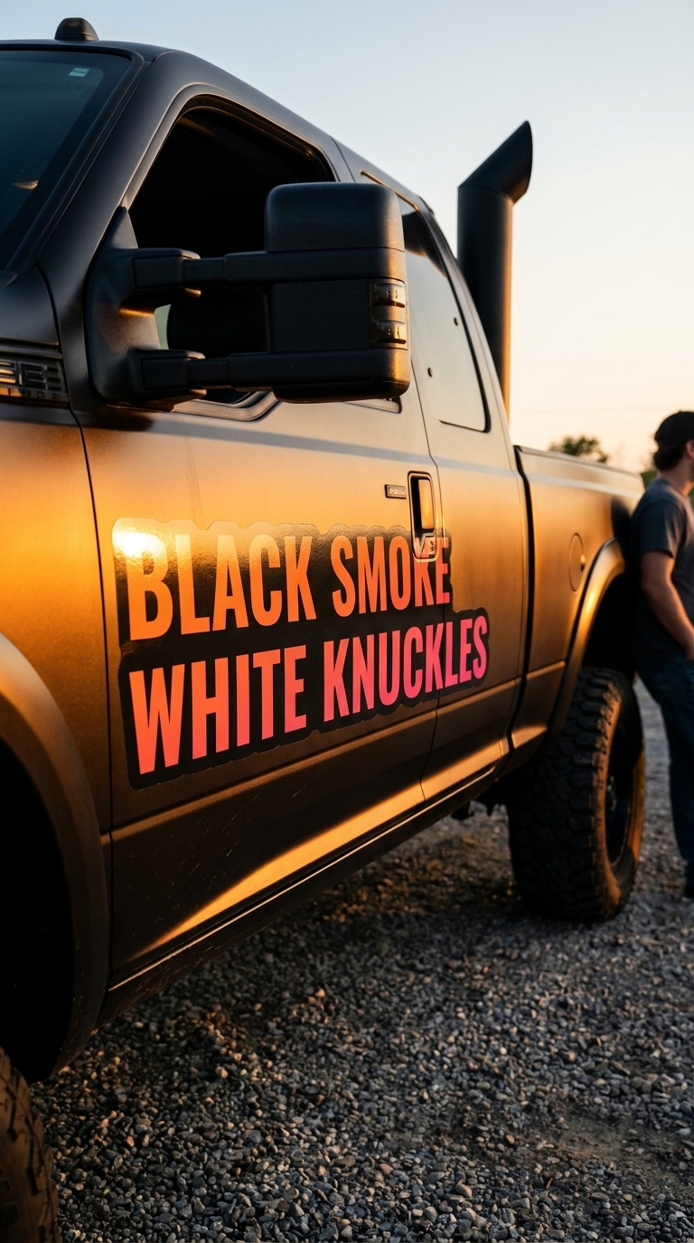 BLACK SMOKE WHITE KNUCKLES