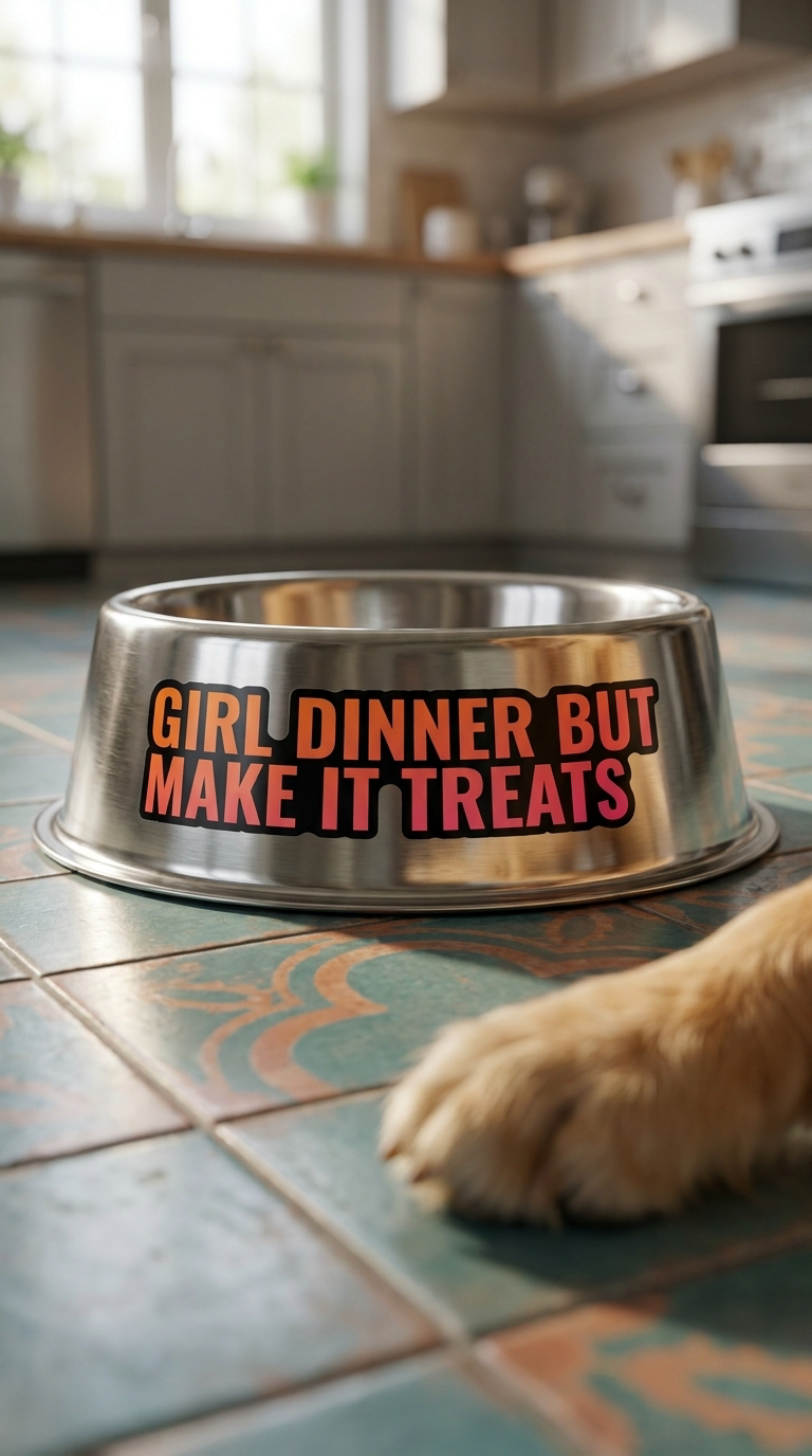 GIRL DINNER BUT MAKE IT TREATS