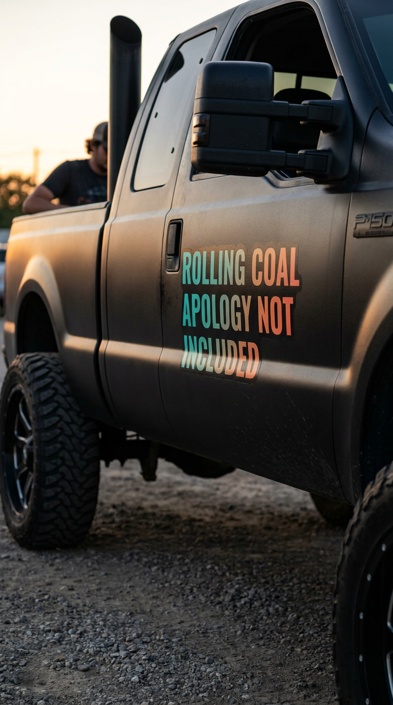 ROLLING COAL APOLOGY NOT INCLUDED