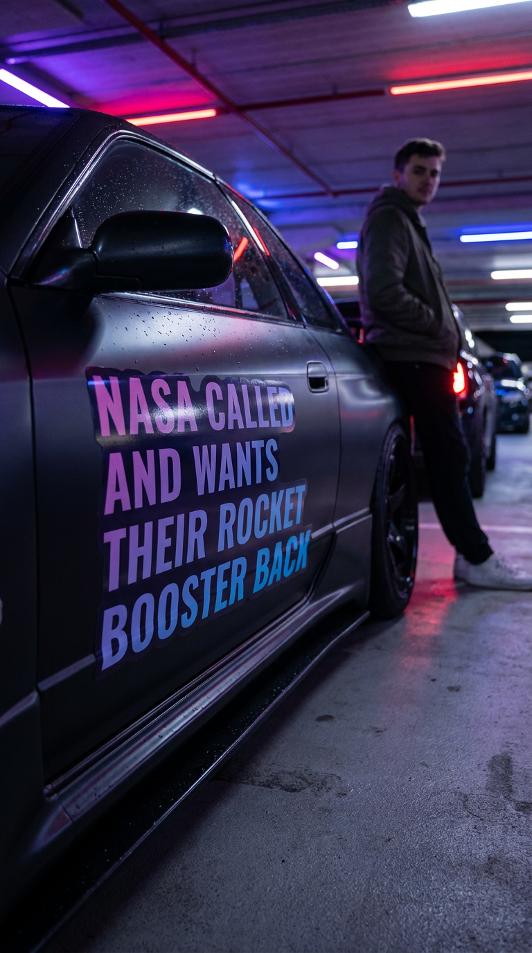 NASA CALLED AND WANTS THEIR ROCKET BOOSTER BACK