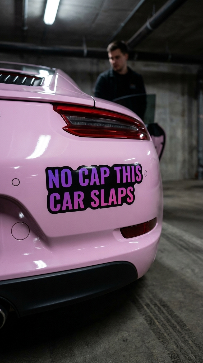 NO CAP THIS CAR SLAPS