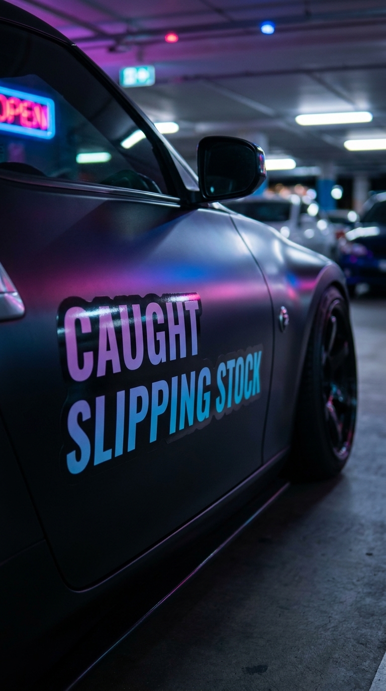 CAUGHT SLIPPING STOCK
