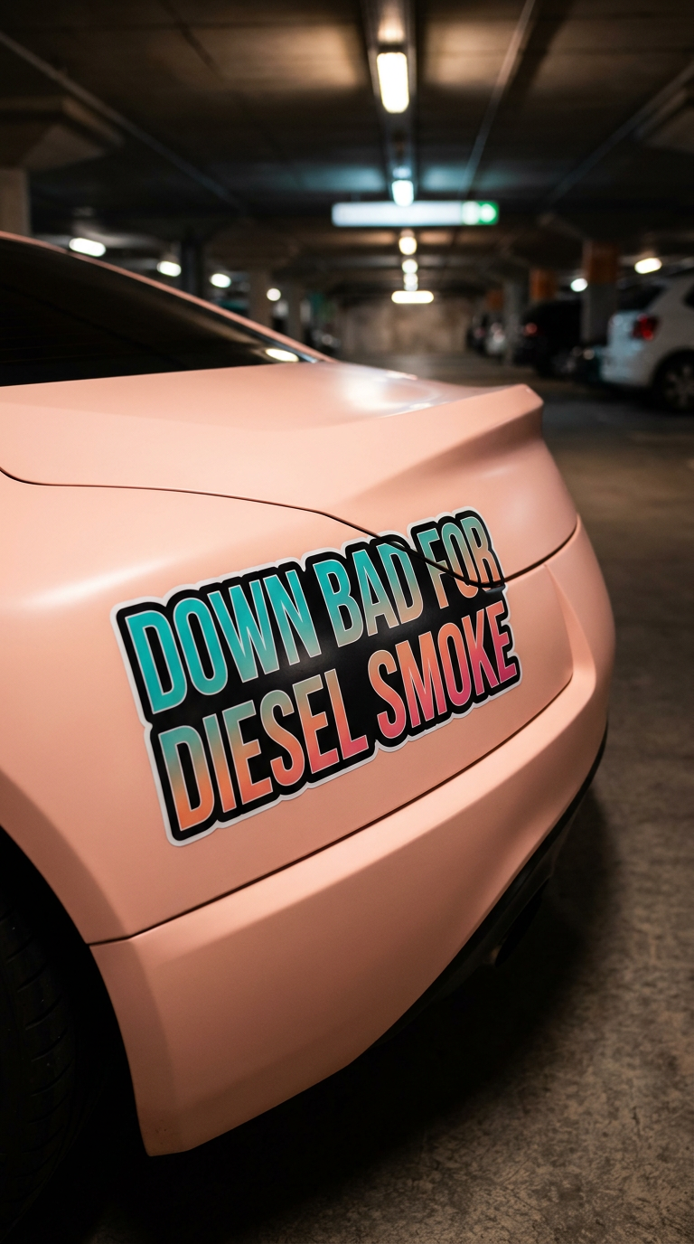 DOWN BAD FOR DIESEL SMOKE