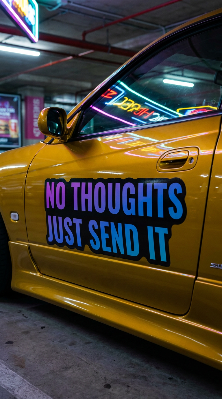NO THOUGHTS JUST SEND IT