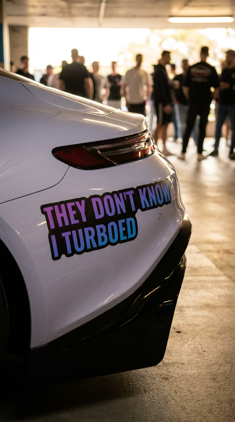 THEY DON'T KNOW I TURBOED