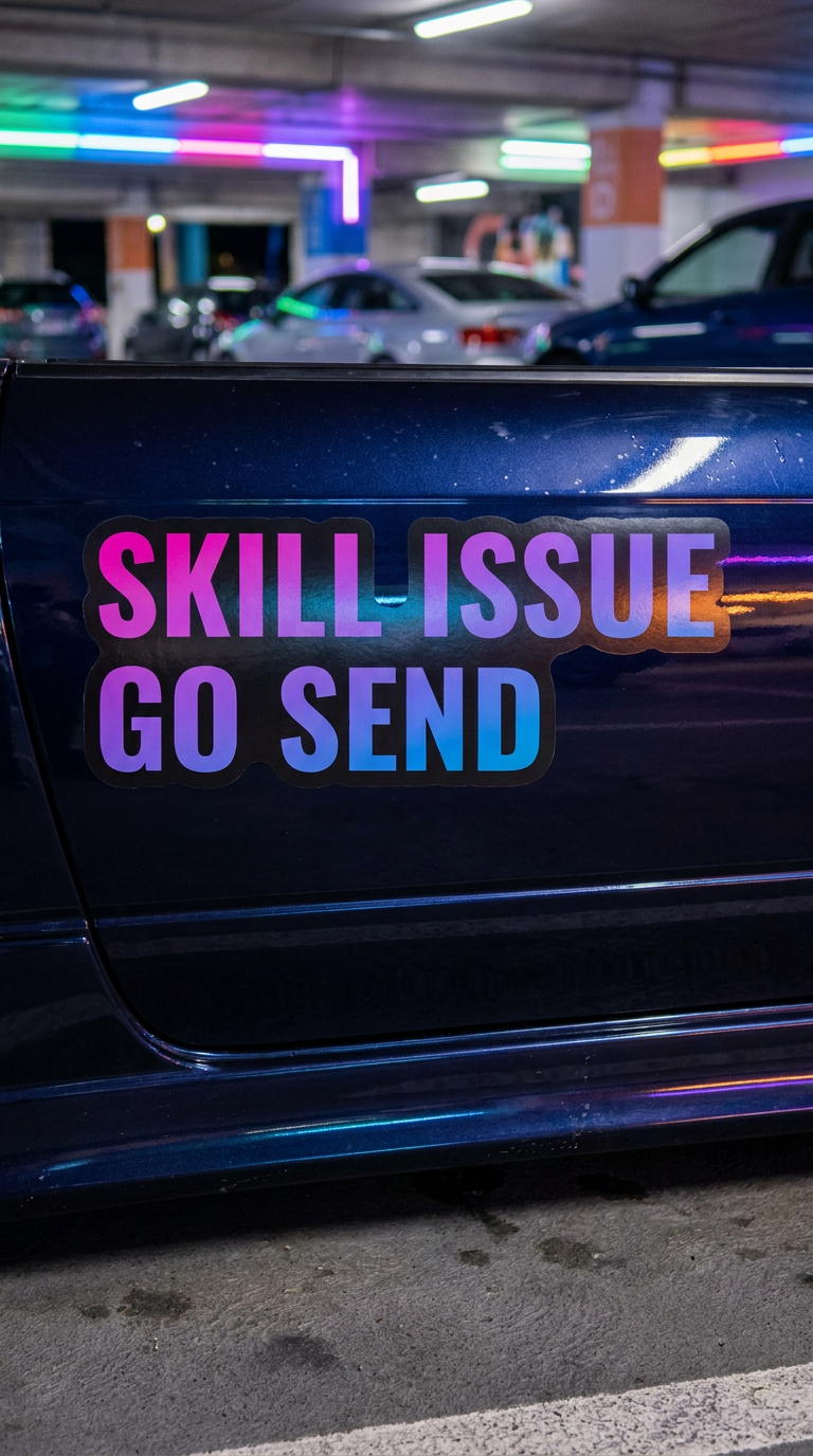 SKILL ISSUE GO SEND