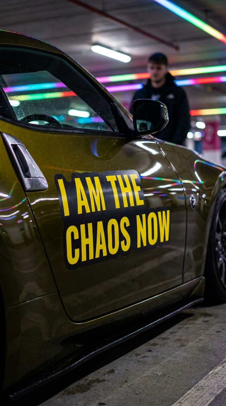I AM THE CHAOS NOW