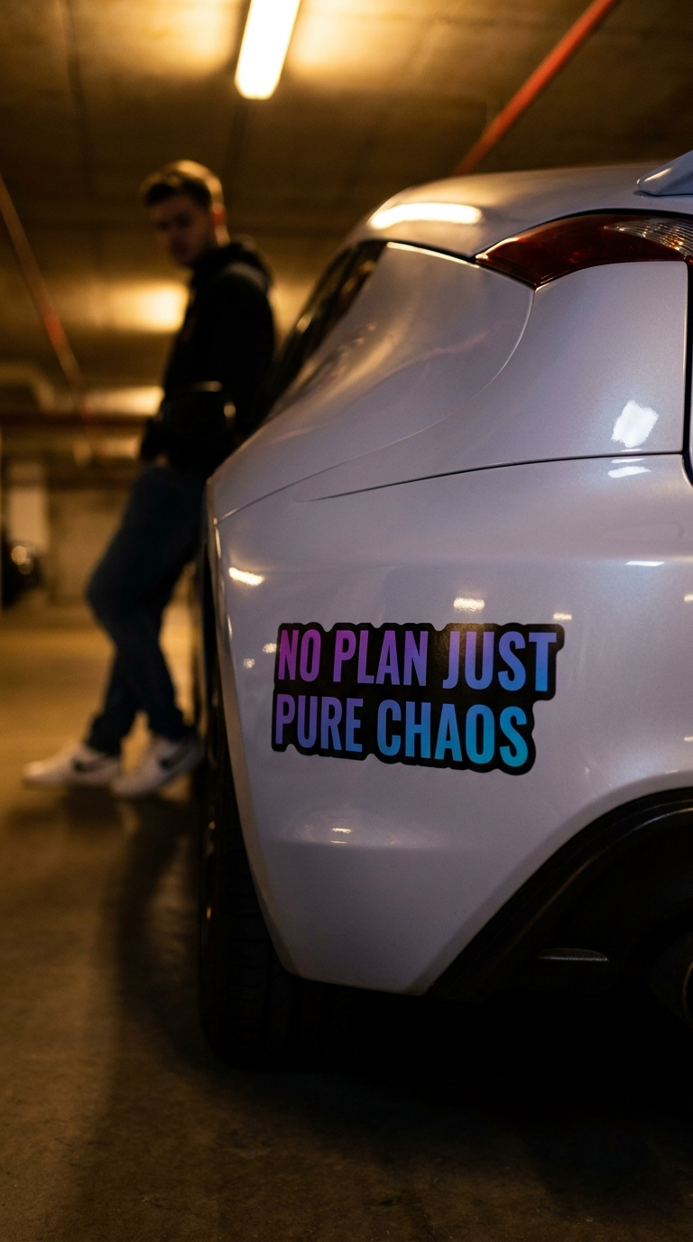 NO PLAN JUST PURE CHAOS