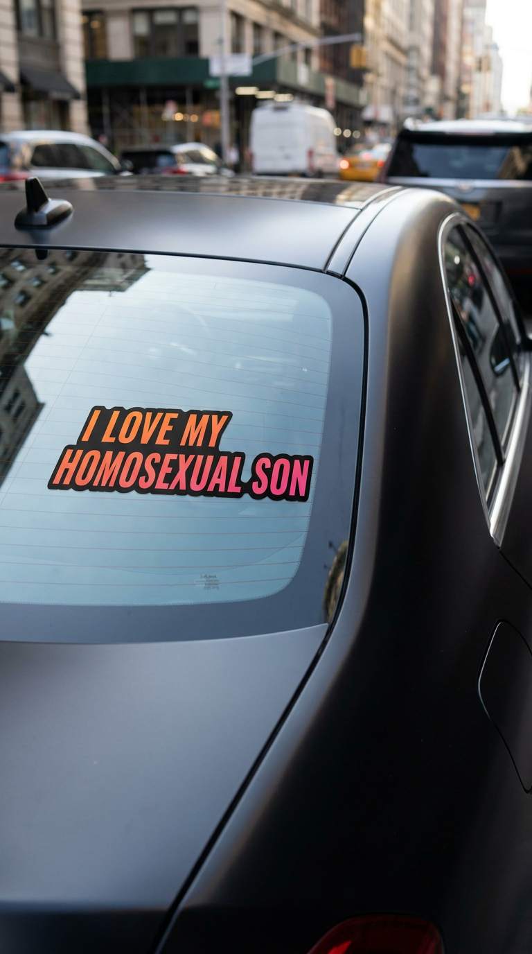 I LOVE MY HOMOSEXUAL SON