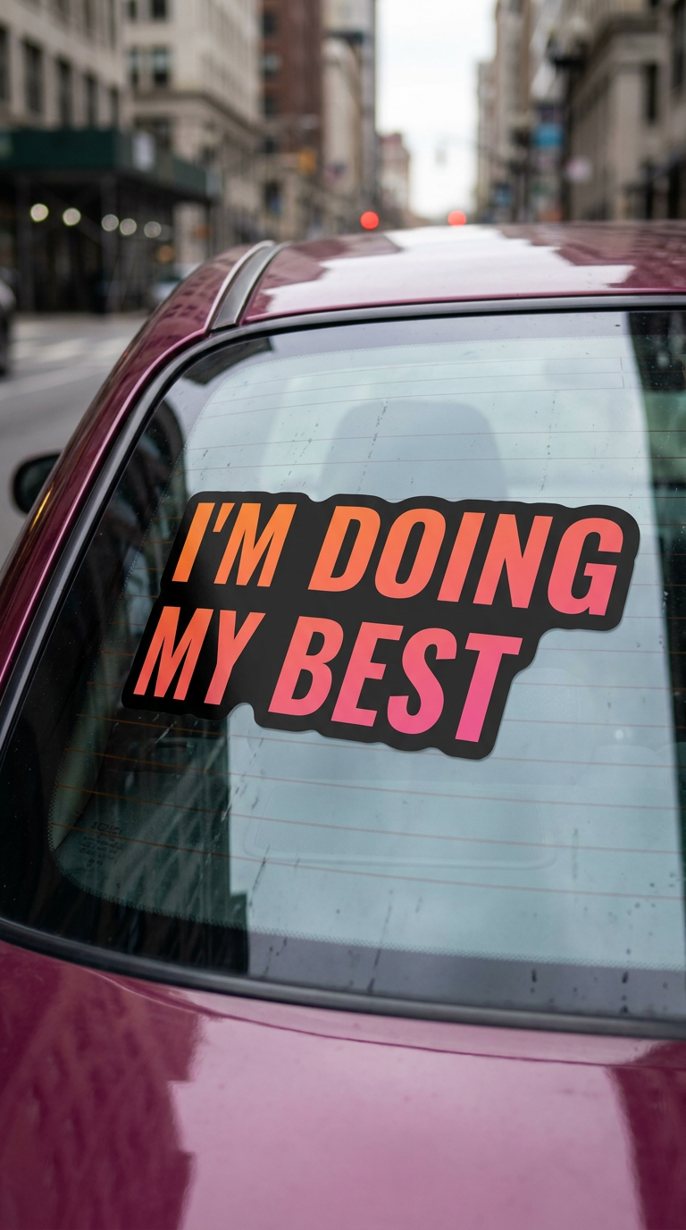 I'M DOING MY BEST