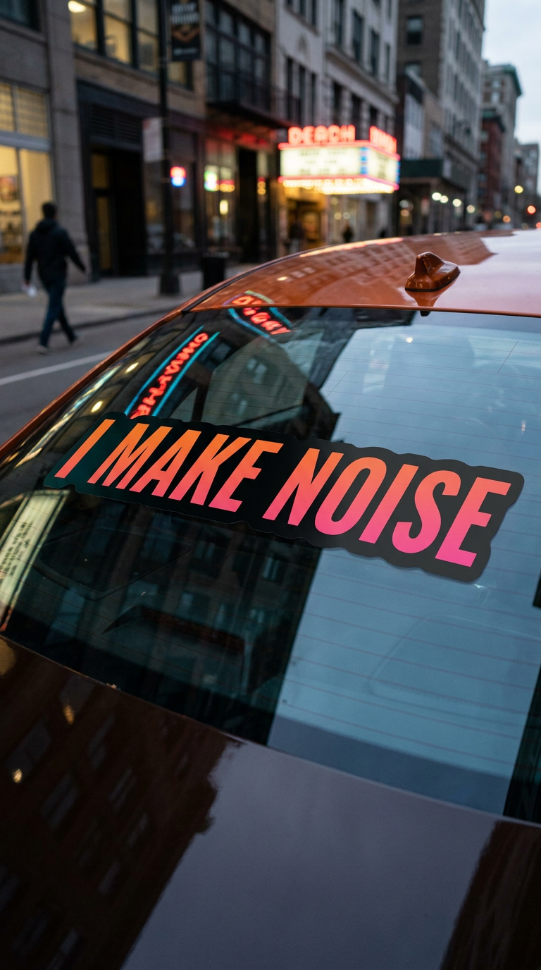 I MAKE NOISE