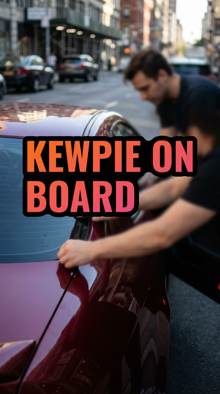 KEWPIE ON BOARD